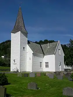 View of the village church