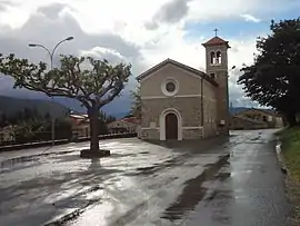 The church of Sainte-Thérèse of the Child Jesus, in Salignac