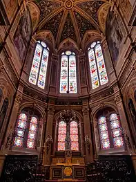 The Chapel of the Virgin, in the apse