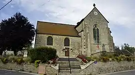 The church in Faverolles-et-Coëmy