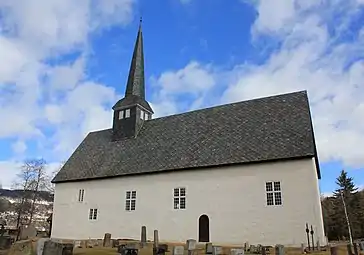 View of the Østre Gausdal Church