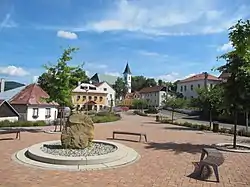 Centre of Újezd