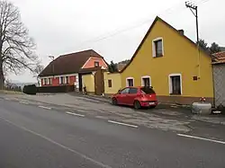 Houses on the main street