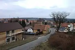 View of Šanov from above