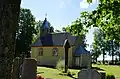 Šaravai church and graveyard