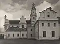 Side view of the church and part of the monastery in the 1930s by Jan Bułhak