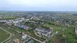 Aerial view of Zamostochye