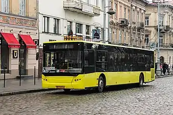 LAZ А191F0, route #6A (2020)