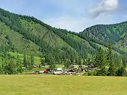 View of the village