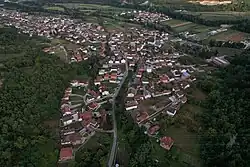 Airview of the village