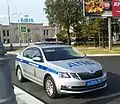 Škoda Octavia police car