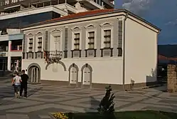 The former Bulgarian police station in Prilep was attacked by  Partisan detachment on 11 October 1941. Today the object is memorial museum. In fact the only victim of the attack, celebrated as the day of the Macedonian Uprising against Bulgarian fascists, was a local man conscripted in the Bulgarian police.