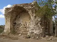 Remains of the  mosque of Al-Tira