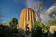 Tughril Tower in Rayy, south of present-day Tehran (Iran), built in 1139–1140