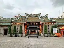 Wat Mangkon Kamalawat, a Teochew-style Temple in Bangkok Chinatown; most Thai-Chinese are of Teochew descent