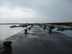 Fishing harbor in Taisi Township