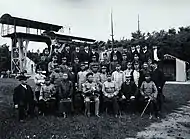 Zaitao with Qing dynasty military leaders in Austria-Hungary in 1910