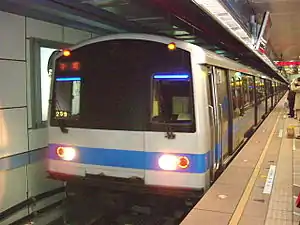 Taipei Metro C321 metro train