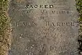 Grave dated 1818, cemetery of St Mary's Anglican Church