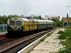 An old DHMU train