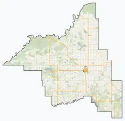 Barrhead is located in County of Barrhead