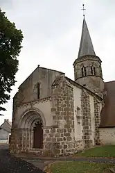 The church in Saint-Bonnet-de-Four