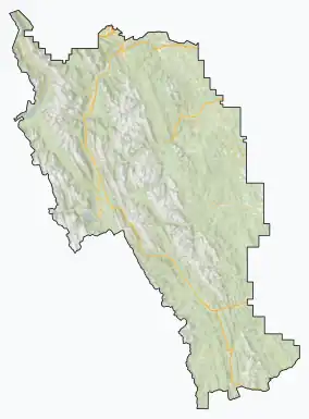 Mount Howard is located in Kananaskis Improvement District