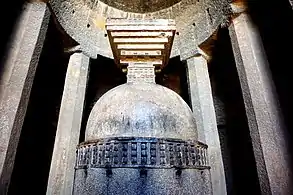 The central stupa.