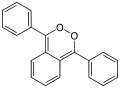 Structure of the transient 1,4-diphenyl- 2,3-benzodioxin