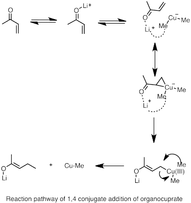 1,4 cuprate addition