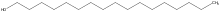 Structural model of 1-heptadecanol