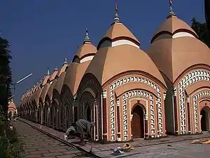 108 Shiva temples at Nababhat, Bardhaman, Purba Bardhaman district