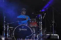 Falomir with The Aquabats in 2013