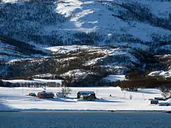 Winter view near Risøyhamn