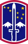 172d Infantry Brigade shoulder sleeve insignia