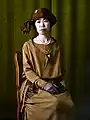 Princess Fusako, 1922 Autochrome by Auguste Léon