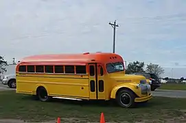 1946 Chevrolet school bus restored and customized