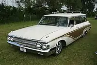 1962 Mercury Monterey Custom Colony Park (with aftermarket wheels)