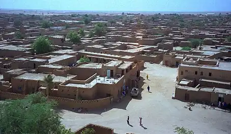 View of Agadez, from a minaret (1997)