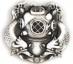 First class diver badge