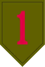 1st Infantry Division shoulder sleeve insignia