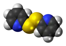 Space-filling model of the DPS molecule