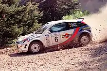 RS WRC 00 at the 2000 Acropolis Rally.