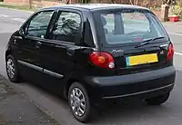 Facelifted M150-series Daewoo Matiz