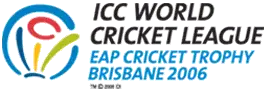 Logo of the 2006 ICC EAP Cricket Cup