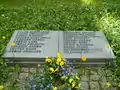 World War II memorial at the St. Nicolai cemetery