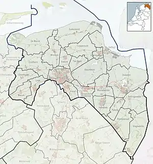 Noorddijk is located in Groningen (province)