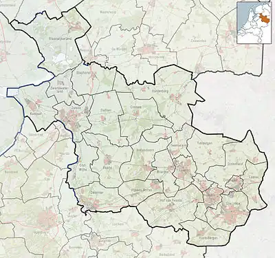 Nieuwleusen is located in Overijssel