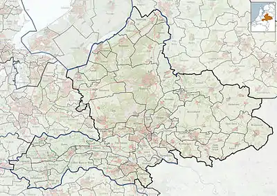 Bruchem is located in Gelderland