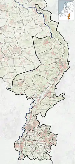 Maasniel is located in Limburg, Netherlands